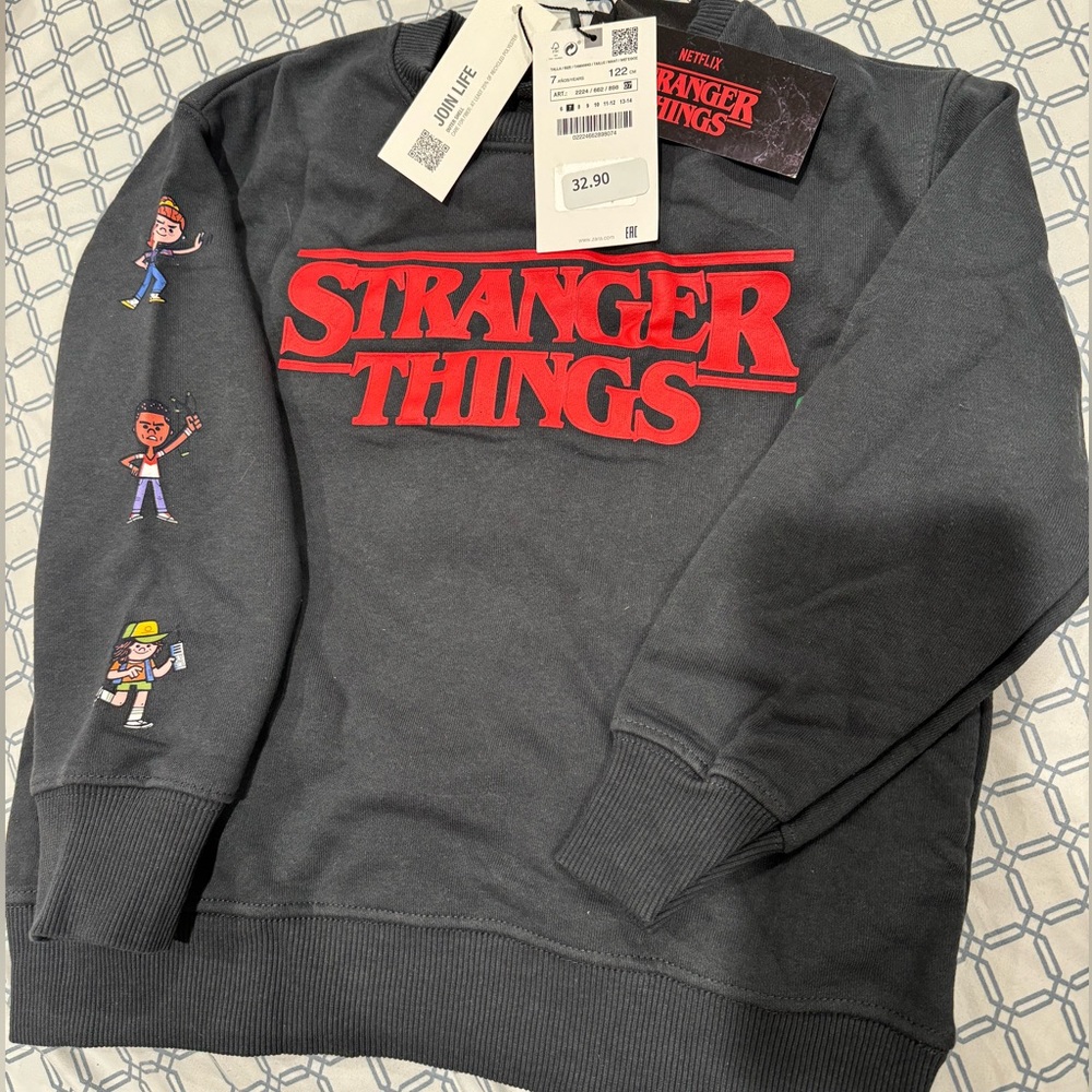 Zara Kids Stranger Things Crewneck